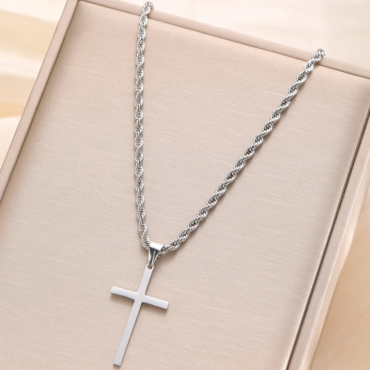 Oliver Cross Pendant Necklace