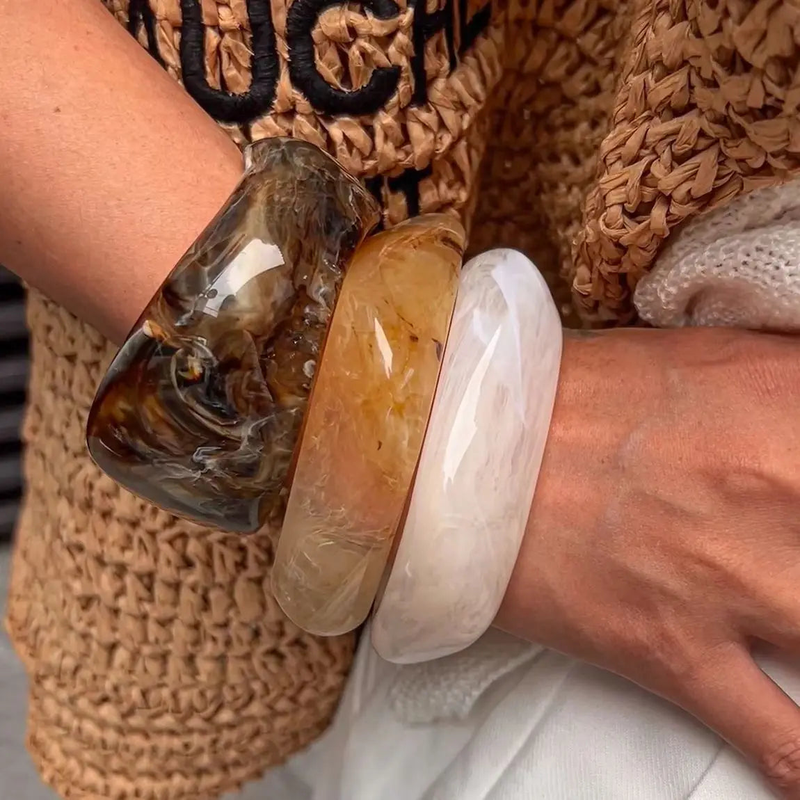 Gianna Resin Bangles