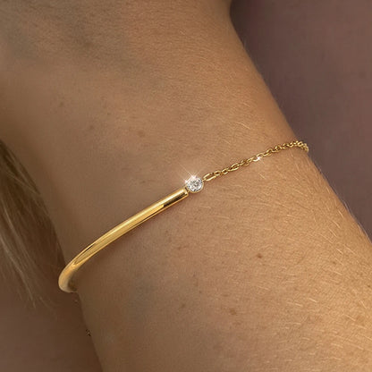Bonnie Bangle Chain Bracelet