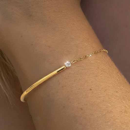 Bonnie Bangle Chain Bracelet
