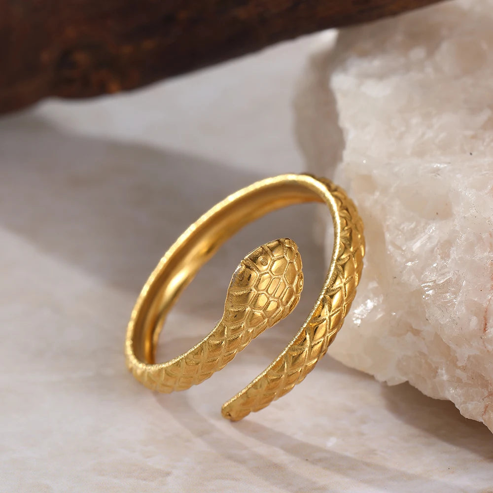 Corra Serpent Ring