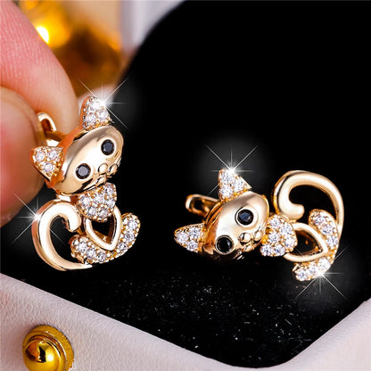 Chelsea Kitty Earrings