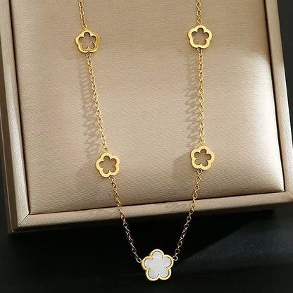 Poppy Flower Necklace