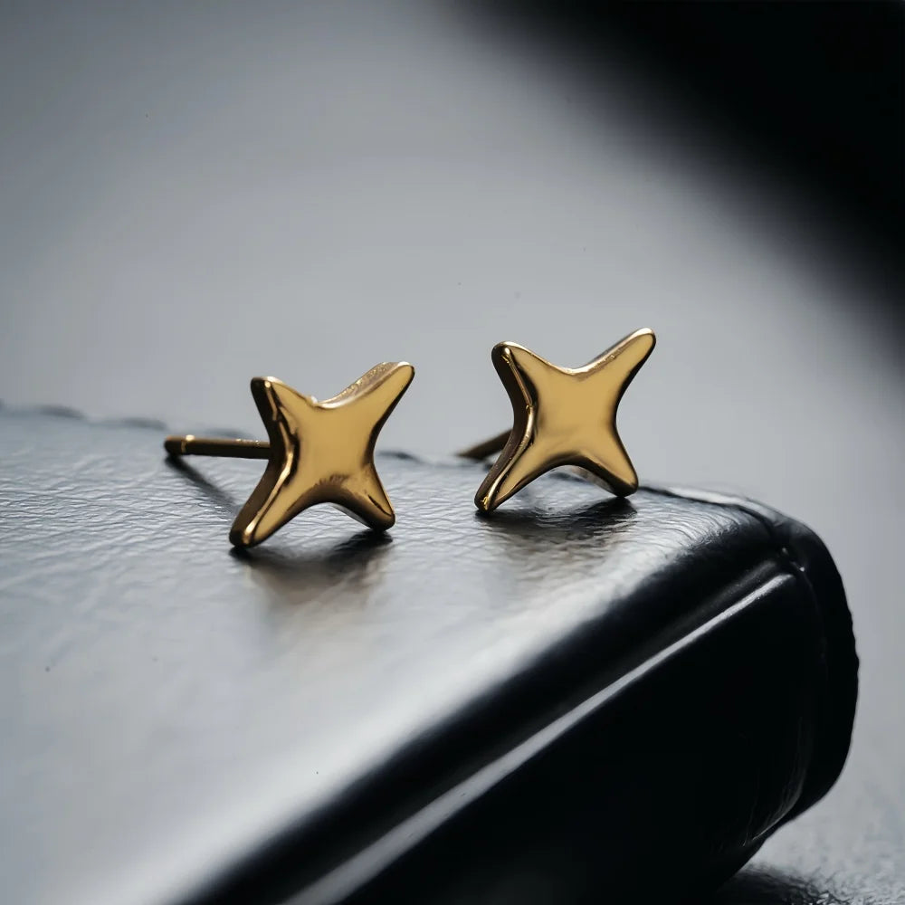 Noah Star Cross Earrings