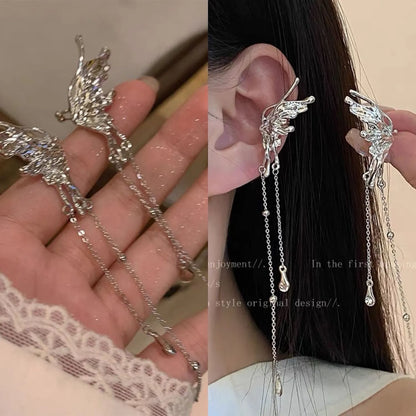 Brittney Butterfly Clip Earrings