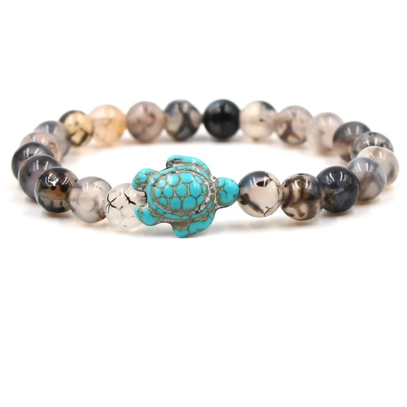 Gaia Beaded Turtle Bracelet