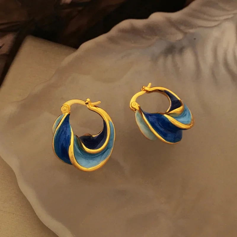 Ida Enamel Glaze Earrings