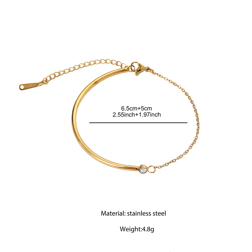 Bonnie Bangle Chain Bracelet