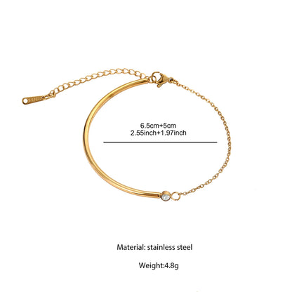 Bonnie Bangle Chain Bracelet