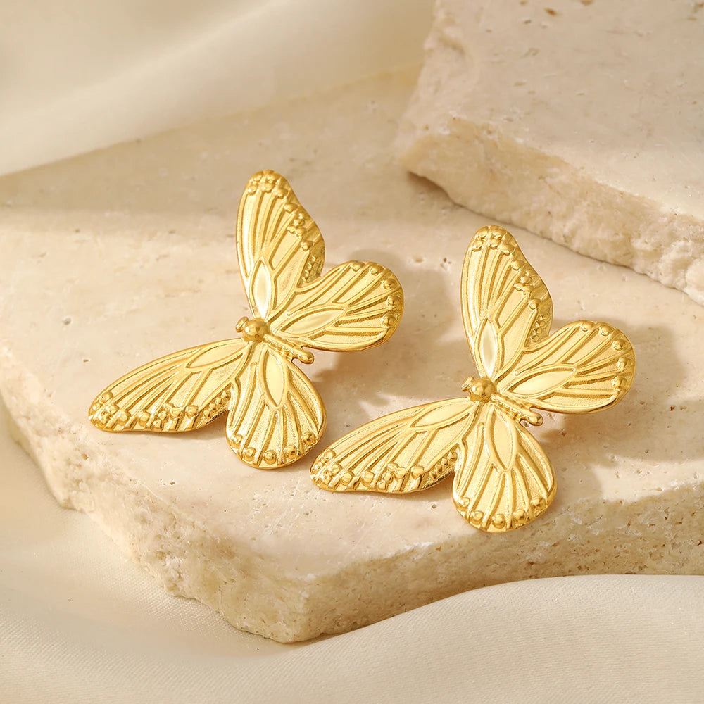 Isabelle Butterfly Stud Earrings
