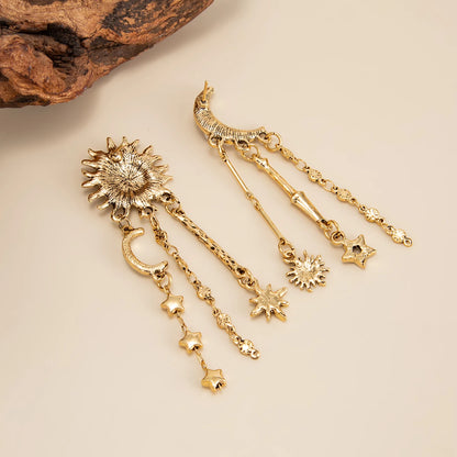 Savannah Sun and Moon Earrings