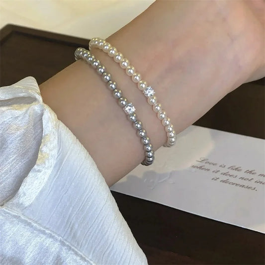 Elodie Imitation Pearl Bracelet