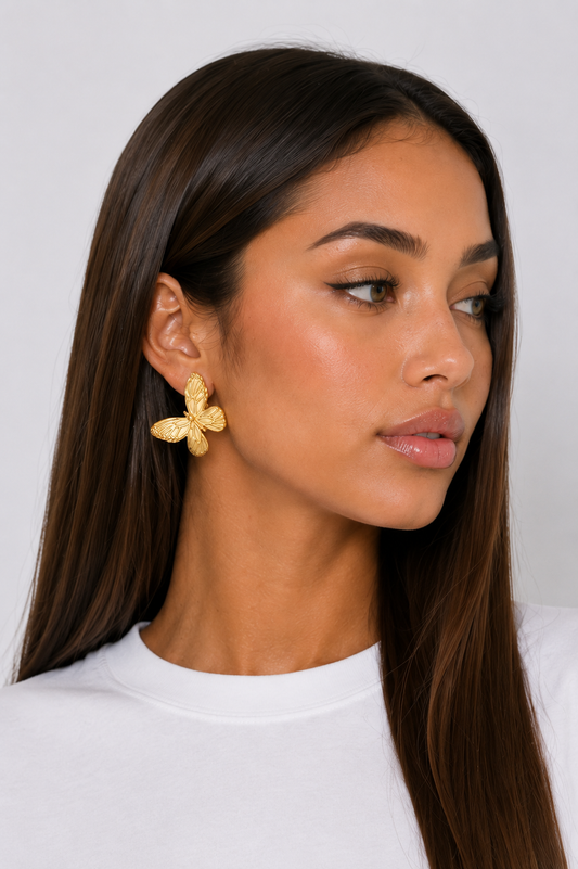 Isabelle Butterfly Stud Earrings