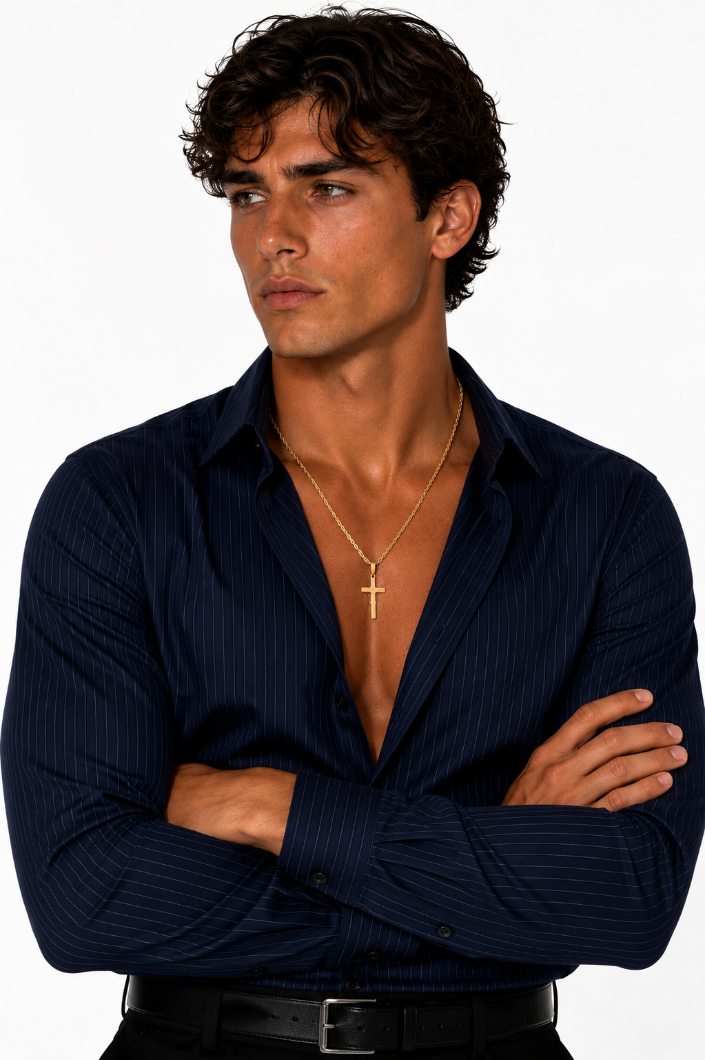 Oliver Cross Pendant Necklace