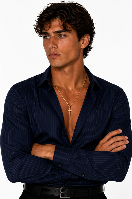 Oliver Cross Pendant Necklace